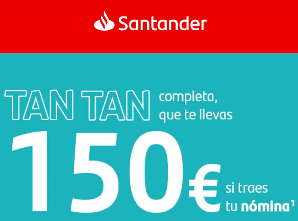 Regalo Cuenta Online Santander 
