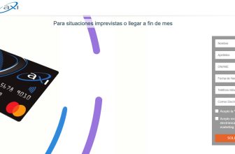 Tarjeta de crédito Axi