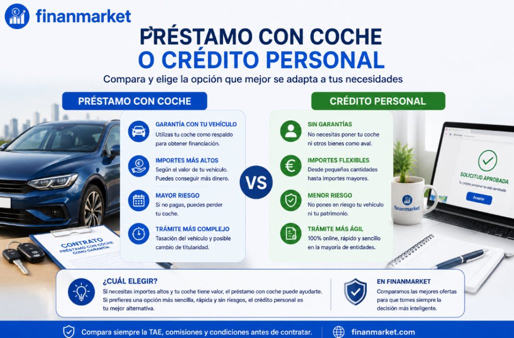 prestamos con coches o credito perosonal