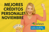 Mejores Créditos Personales Noviembre 2025